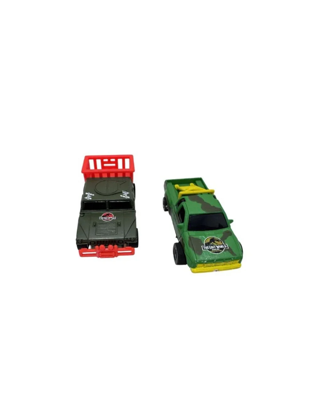 1997 Tyco Jurassic Park The Lost World Jeep and Hummer Slot Cars